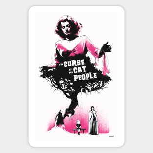 The Curse of the Cat People Movie Art Sticker